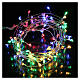 Luce filo nudo 100 nano led multicolor uso interno s2