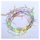 Bare wire lights 100 multicolored nano leds for internal use s4