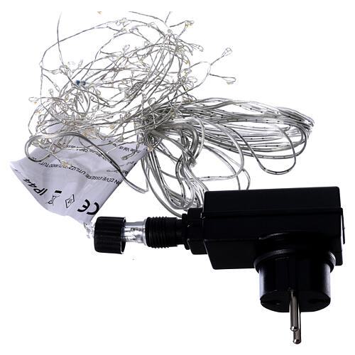 Bare wire light cable 100 warm white nano leds internal use 5