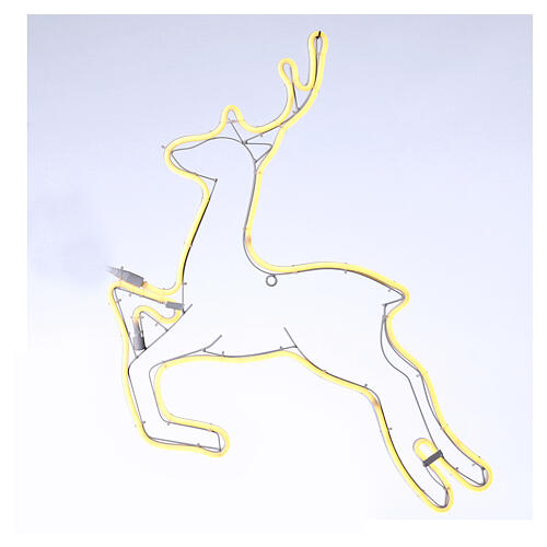 Reindeer light 360 warm white leds internal and external use 57x57 cm 3