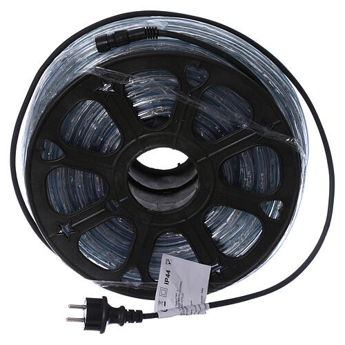 Mangueira luminosa LED azul 50 m 3 vias corte 4