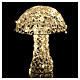 Mushroom Lighted with 95 LED in warm white diamond h 39 cm indoor and outdoor use s1