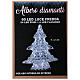 Christmas lights tree 60 LEDs, for indoor and outdoor use, ice-white h. 45 cm s4