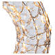 Coroa Luminosa Efeito Diamantes 120 Lâmpadas LED Interior/Exterior 50 cm Branco Quente s6