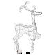 Standing Reindeer indoor outdoor light decoration 120 LED diamond cold white h 92 cm s4