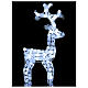 Lighted Reindeer 80 LED ice white h 66 cm indoor outdoor use s3
