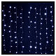 Illuminated Curtain indoor outdoor, warm and cold white 400 LED with memory s1