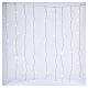 Illuminated Curtain indoor outdoor, warm and cold white 400 LED with memory s5