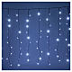 Luci natale 240 led bianco ghiaccio uso interno esterno s1