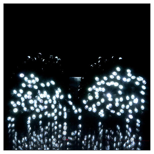 Luzes de Natal Pisca-pisca 240 Lámpadas LED Branco Frio Interior/Exterior 1