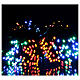 Luces navideñas 300 led multicolor uso interior y exterior s1