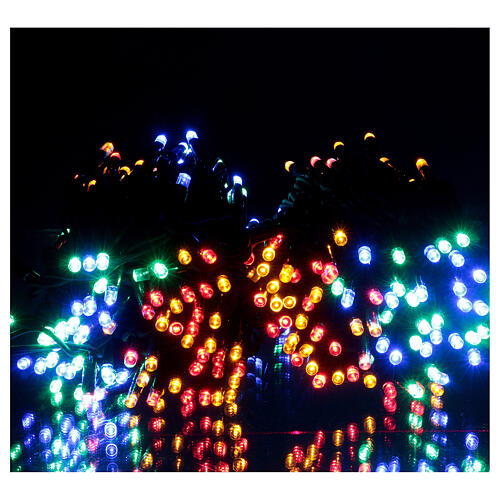 Lumières Noël 300 LED multicolores usage intérieur extérieur 1