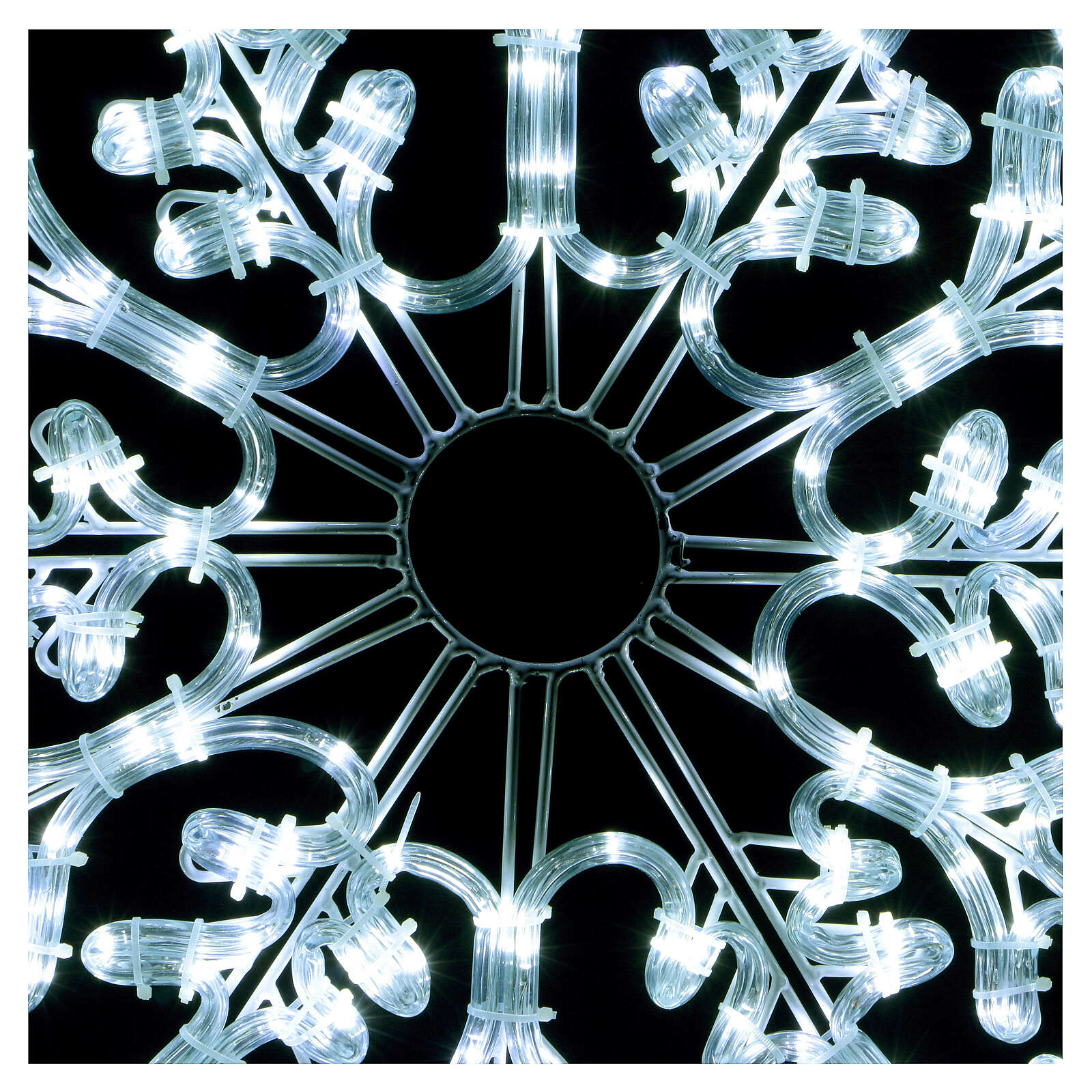 Snowflake 336 ice white LED lights for indoor and outdoor online