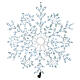 Snowflake 336 ice white LED lights for indoor and outdoor use s3