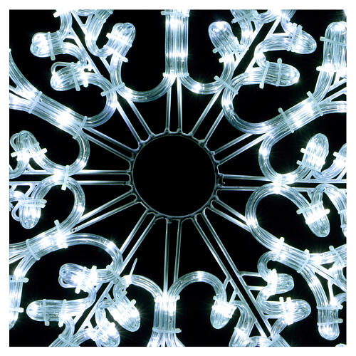 Floco de Neve 336 Lâmpadas LED Branco Frio Interior/Exterior 2