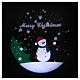 Snowman LED Project Lights for External Use with Music s1