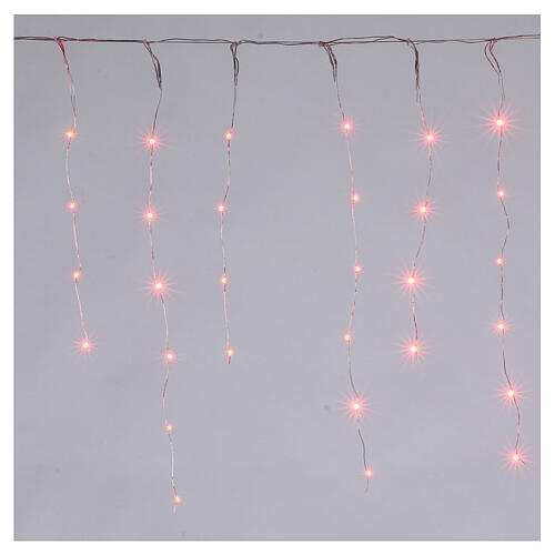Curtain 180 nano LED lights with effects 4 m, indoor and outdoor use 5
