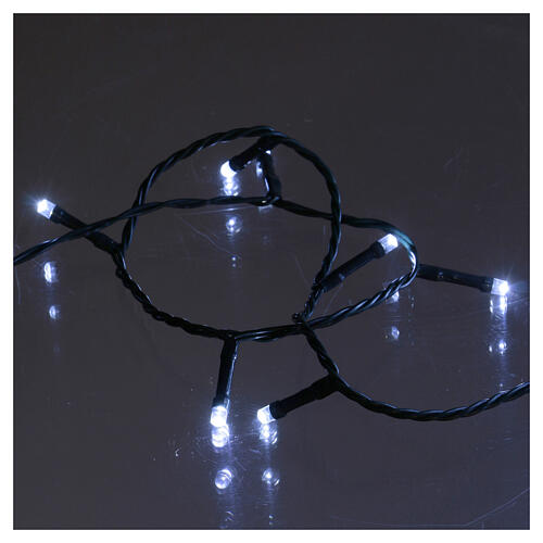 Chain with 1200 ice white LED lights with Memory and App 2