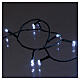 Chain with 1200 ice white LED lights with Memory and App s2