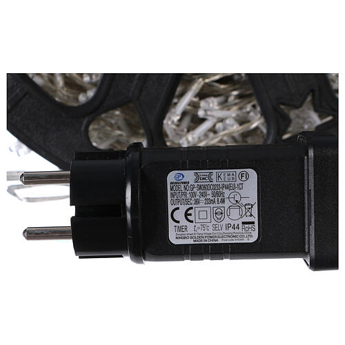 Luzes de Natal Pisca Pisca Bobina 1500 LED Branco Frio Reguláveis com App 7