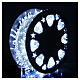 1500 LED String Light Wheel Ice White with Memory and App s1