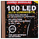 Curtain String Lights 100 Jumbo LED Cold Light Extendable s6