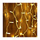 String Light Curtain Warm Light 100 Jumbo LED Extendable s2