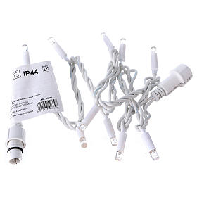 Weihnachtslichter: Weihnachtskette 10 Jumbo Leds kaltweiss Innen- und Aussengebrauch Weihnachtslichter: Weihnachtskette 10 Jumbo Leds kaltweiss Innen- und Aussengebrauch