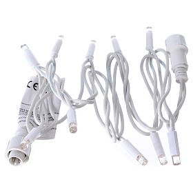 Weihnachtslichter: Weihnachtskette 10 Jumbo Leds warmweiss Innen- und Aussengebrauch Weihnachtslichter: Weihnachtskette 10 Jumbo Leds warmweiss Innen- und Aussengebrauch