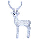 Christmas lights White Reindeer 120 cold coloured LEDs h. 84 cm s4
