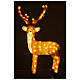 Lighted Brown Reindeer 84 cm 120 LED warm light s1