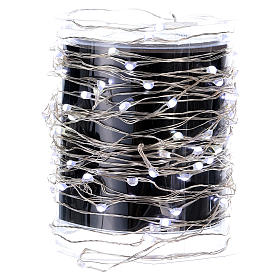 Weihnachtslichter: Weihnachtslicht 100 Mikroleds unbedecktes Kabel kaltweiss Weihnachtslichter: Weihnachtslicht 100 Mikroleds unbedecktes Kabel kaltweiss