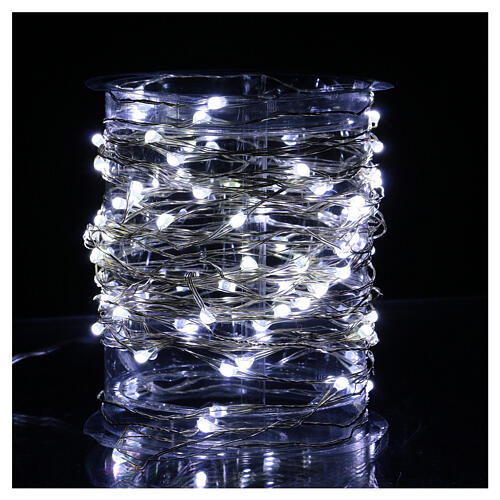 Clear String Light 100 Nano LED Ice-White