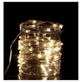 Weihnachtslichter: Weihnachtslicht 100 Mikroleds unbedecktes Kabel warmweiss Weihnachtslichter: Weihnachtslicht 100 Mikroleds unbedecktes Kabel warmweiss