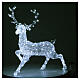 Elk-shaped ice white LED light for indoor and outdoor use s1