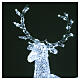 Elk-shaped ice white LED light for indoor and outdoor use s2