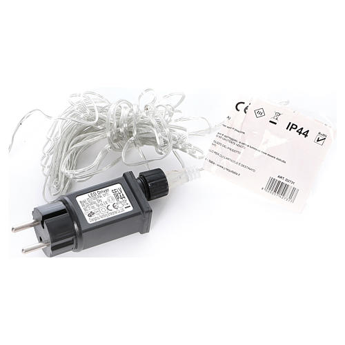 Ciervo 300 LED blanco hielo para interior o exterior 5