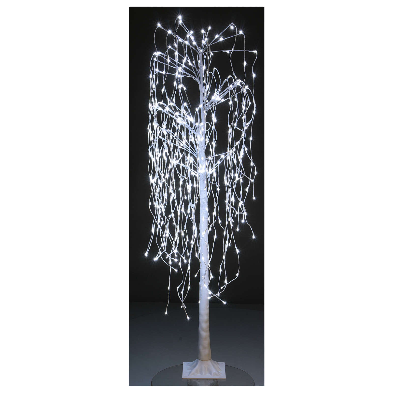 Albero Luminoso LED Ciliegio 180 Cm - Lampada Da Interno/Esterno IP44, 200 LED, Bianco Freddo, Per Natale E Decorazione - Foto 14