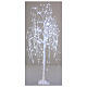 Árvore luminosa Natal salgueiro-chorão 150 cm 360 LED branco frio exterior s3