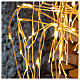 Albero luminoso Salice piangente 120 cm 240 LED bianco caldo esterno s2