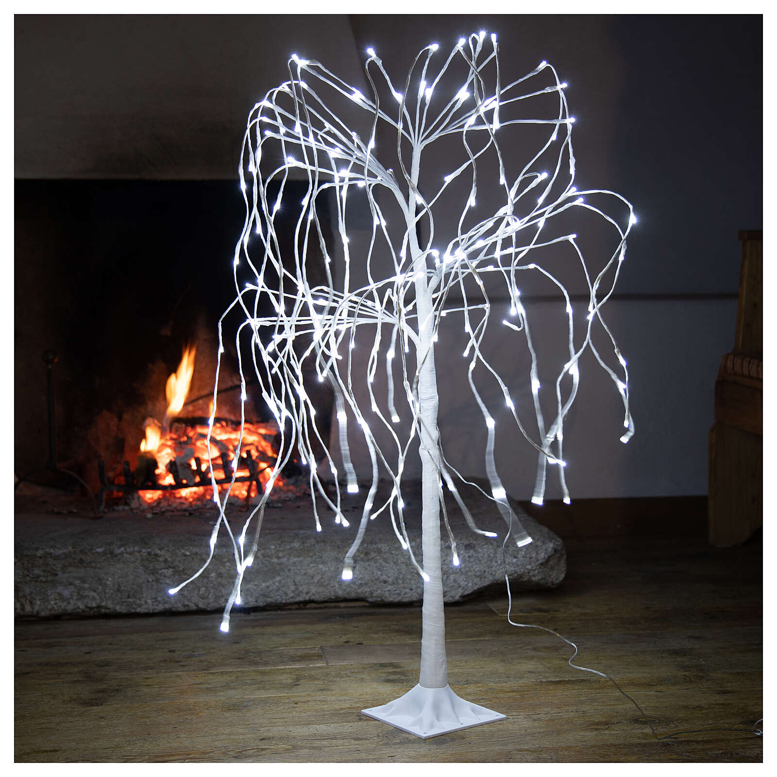 Christmas lights Willow Tree 120 cm 240 LEDs, cool white online sales