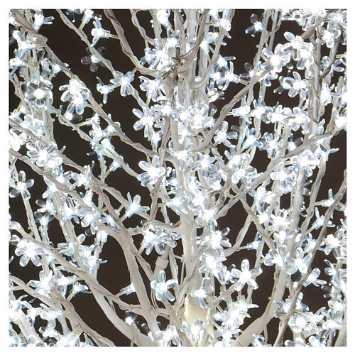 Árbol luminoso Cerezo 180 cm 600 LED blanco frío exterior 2