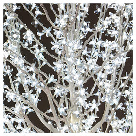 Decoração Árvore Luminosa Cerejeira 180 cm 600 Luzes LED Branco Frio Exterior