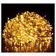 Christmas string lights, 1000 warm white LEDs flash control unit 100 m s1