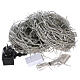 Christmas string lights, 1000 warm white LEDs flash control unit 100 m s6