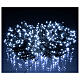 Christmas lights 1000 white LEDs with green cable external control unit 100 m s1