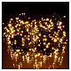 Christmas lights green cable 1000 warm white LEDS external switch 100m s1