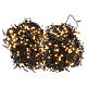 Christmas lights green cable 1000 warm white LEDS external switch 100m s2