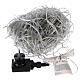 Christmas lights 500 warm white LEDs with switch for outdoor 50 m s6