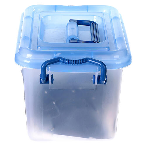 Świąteczne światełka z 500 białymi diodami LED, na białym przewodzie, do użytku wewnętrznego i zewnętrznego 5